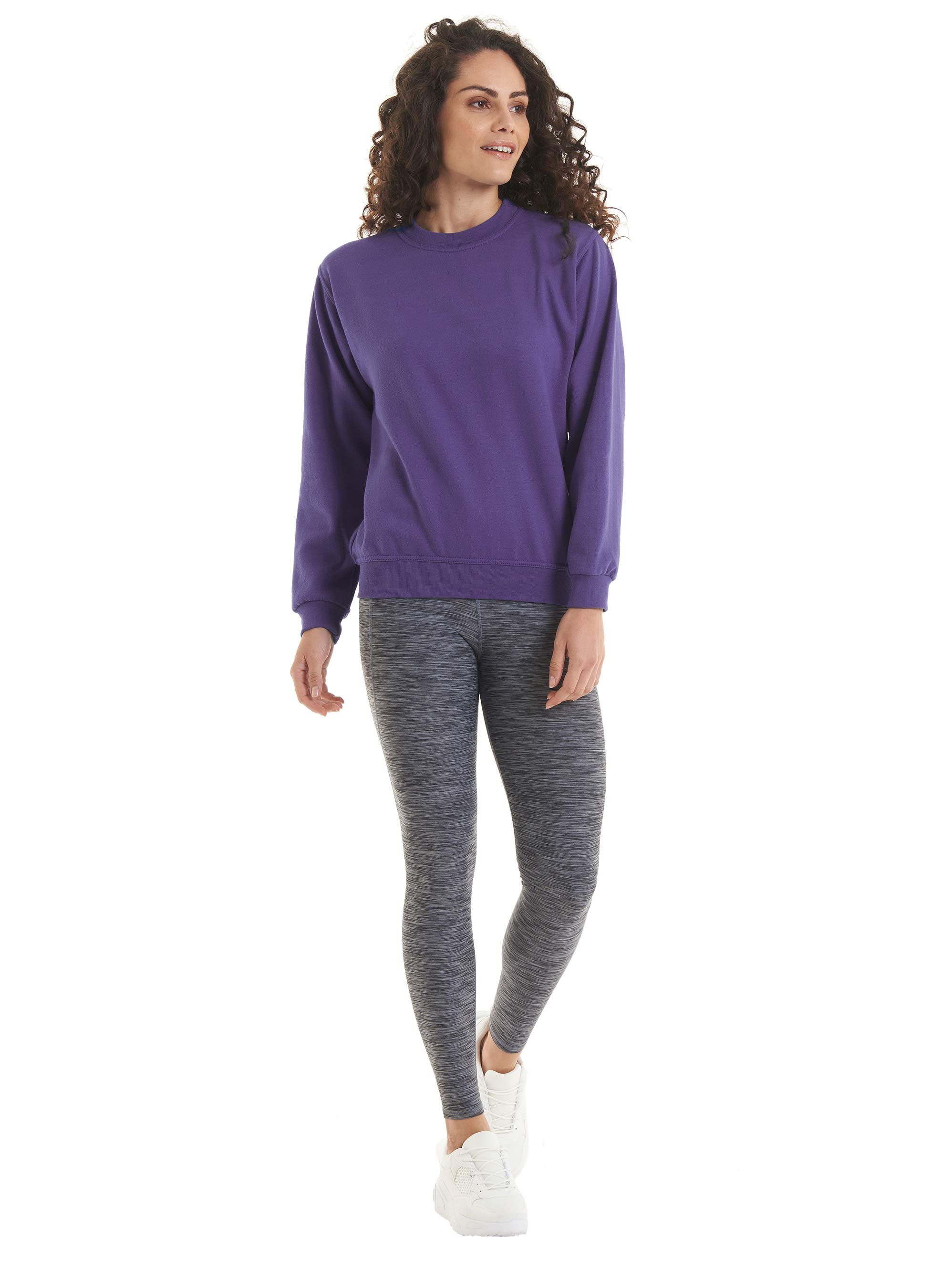 Uneek UC511 Ladies Deluxe Crew Neck Sweatshirt - Workwear Pro Direct